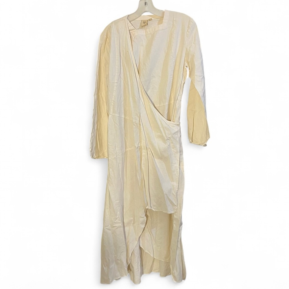 Uniqlo Asymmetrical Cream Dress